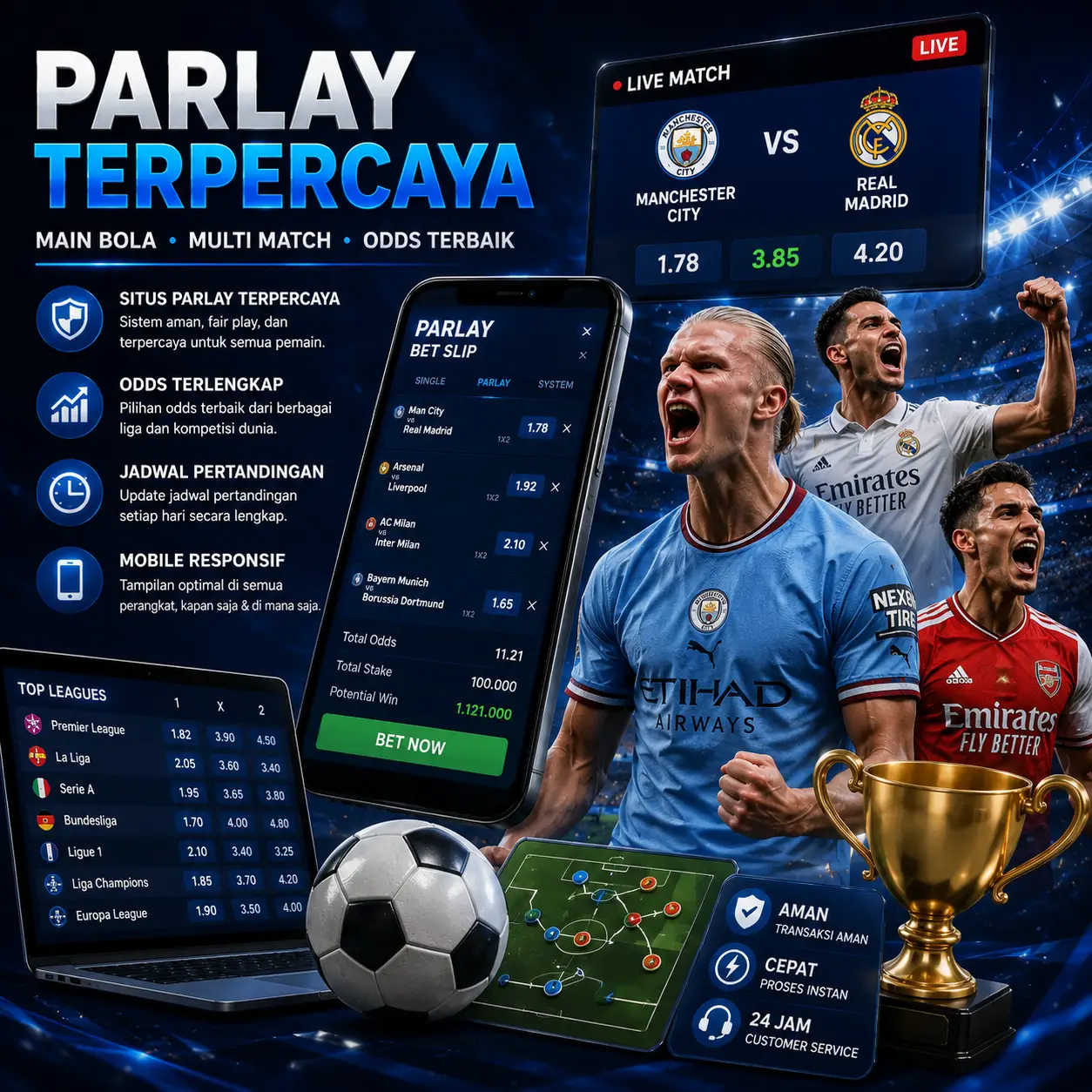 Parlay Terpercaya - Situs Parlay Online Terbaik Login dan Daftar