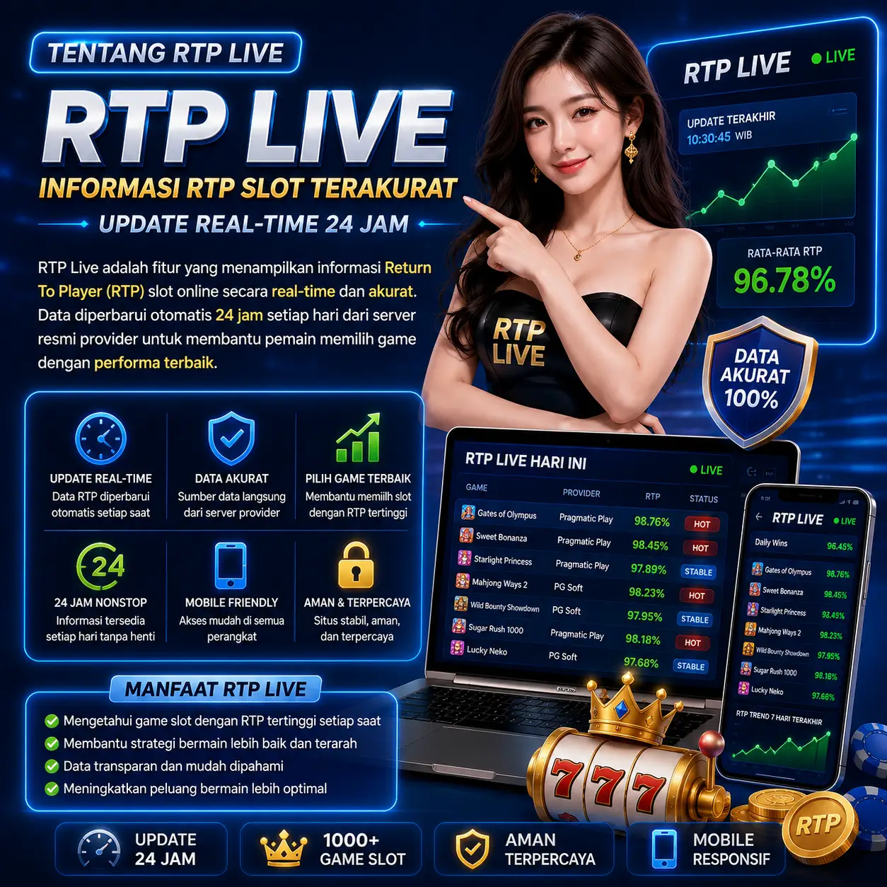 RTP Live Slot Hari Ini - Informasi RTP Live Terpercaya