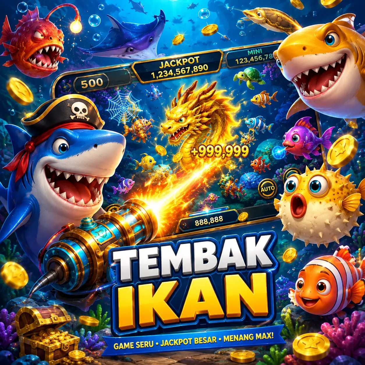 Tembak Ikan Terpercaya - Situs Tembak Ikan Online Terbaik Login dan Daftar
