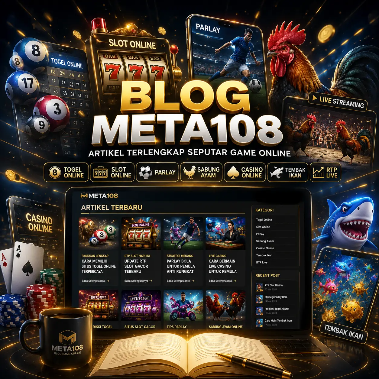 Blog Meta108 - Artikel Togel Online, Slot Online, Parlay, Casino Online dan RTP Live