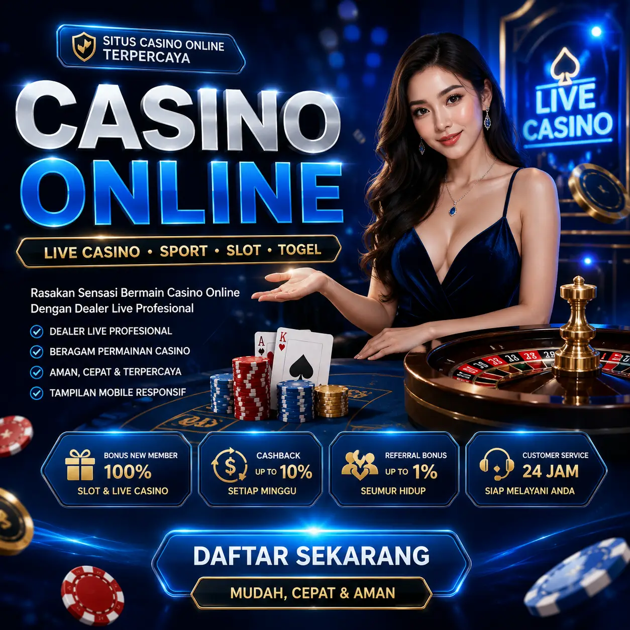Casino Online Terpercaya - Situs Casino Online Terbaik 2026