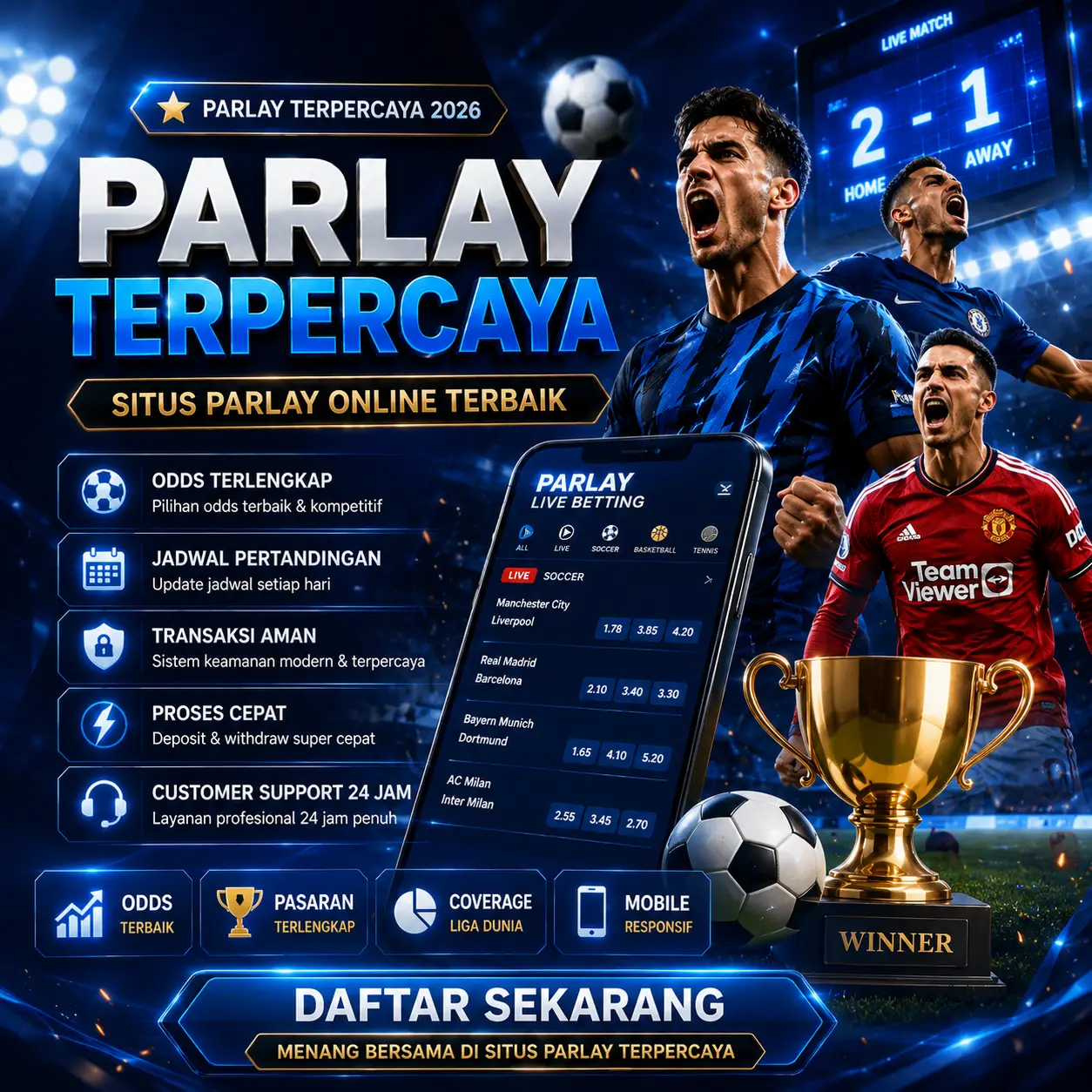 Parlay Terpercaya - Situs Parlay Online Terbaik 2026
